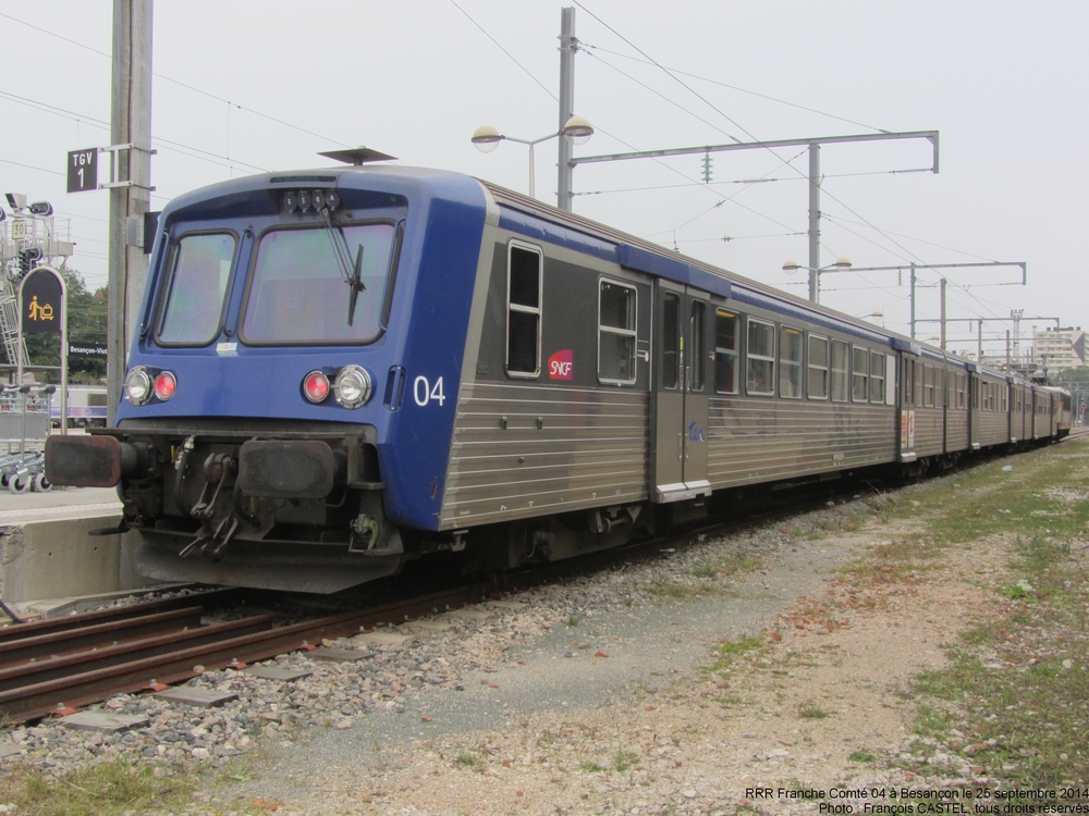 Aerif Rrr Trains d'Europe : Rames RRR SNCF